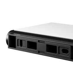 Keuco Plan Toilet Roll Holder With Shelf - Black -smedbo shop 14973370000 d3