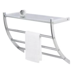 Wenko Pescara Exclusive Wall Rack - Chrome