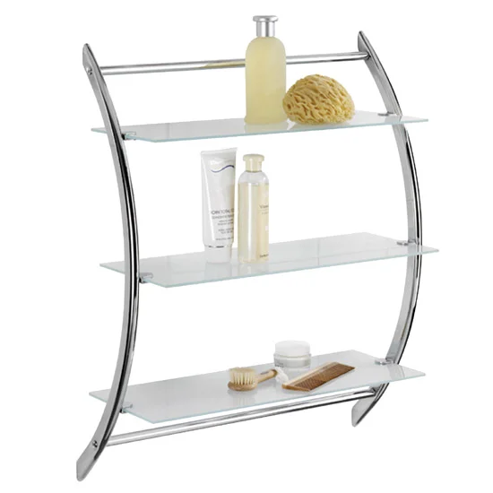Wenko Vermont Exclusive Wall Rack - Chrome 1 Wenko Vermont Exclusive Wall Rack - Chrome