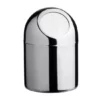 Victorian Plumbing Stainless Steel 1.35 Litre Mini Push Top Bin