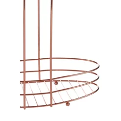 Victorian Plumbing 3 Tier Copper Plated Storage Rack