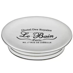 Victorian Plumbing 'Le Bain' White Ceramic Soap Dish