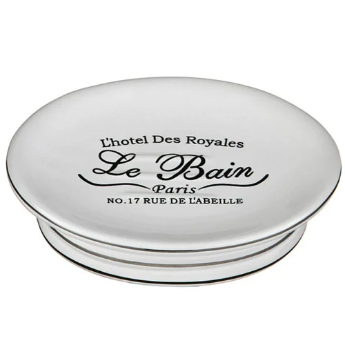 Victorian Plumbing 'Le Bain' White Ceramic Soap Dish 1 Victorian Plumbing 'Le Bain' White Ceramic Soap Dish