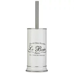 Victorian Plumbing 'Le Bain' White Ceramic Toilet Brush