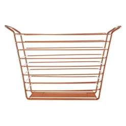 Victorian Plumbing Shine Copper Plated Wire Basket 6 Victorian Plumbing Shine Copper Plated Wire Basket -smedbo shop 1601609 d1