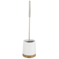 Wenko Bamboo Ceramic Toilet Brush & Holder