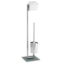Wenko Style Standing WC Set - Chrome