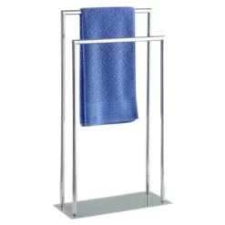 Wenko Style Towel And Clothes Stand - Chrome
