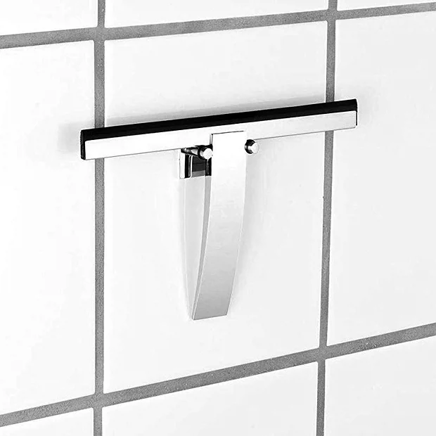 Wenko Gela Bathroom Squeegee - Stainless Steel 1 Wenko Gela Bathroom Squeegee - Stainless Steel