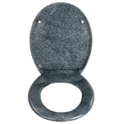 Wenko Ottana Premium Soft Close Toilet Seat - Granite -smedbo shop 18902100d1