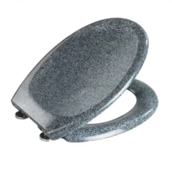 Wenko Ottana Premium Soft Close Toilet Seat - Granite