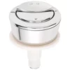 Wirquin Dual Flush Chrome Toilet Push Button