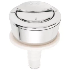 Wirquin Dual Flush Chrome Toilet Push Button