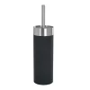 Wenko Creta Toilet Brush & Holder - Black