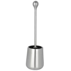 Wenko Nova Toilet Brush & Holder - Stainless Steel