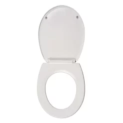 Wirquin Melody Lock+ Toilet Seat With Stainless Steel Hinges -smedbo shop 20120350 d4