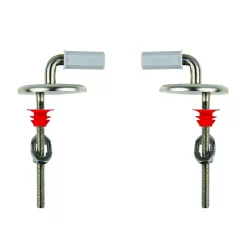 Wirquin Melody Lock+ Toilet Seat With Stainless Steel Hinges