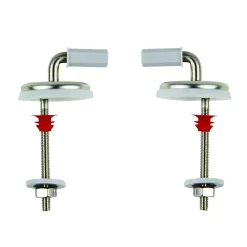 Wirquin Flamenco Lock+ Toilet Seat With Stainless Steel Hinges