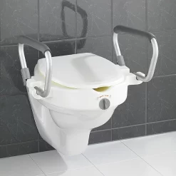 Wenko Raised Toilet Seat With Secura Support -smedbo shop 20924100 d2