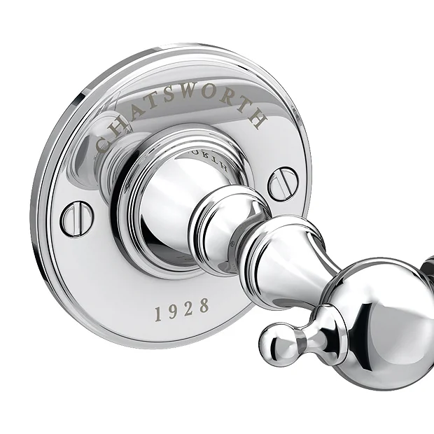 Chatsworth 1928 Traditional Single Towel Rail 3 Chatsworth 1928 Traditional Single Towel Rail - Image 3