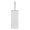 Wenko Cordoba White Ceramic Toilet Brush + Holder