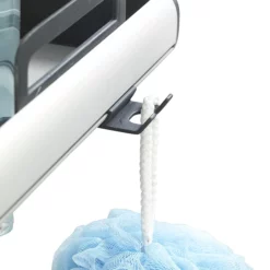 Wenko Line Telescopic 3-Tier Corner Shelf Storage -smedbo shop 22828100 d2n