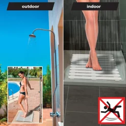 Wenko 80x50cm White Duckboard