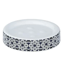 Wenko Murcia Blue Ceramic Soap Dish