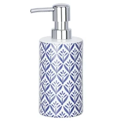 Wenko Lorca Blue Ceramic Soap Dispenser