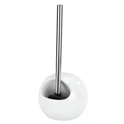 Wenko White Rimless Toilet Brush -smedbo shop 23344100 detail1
