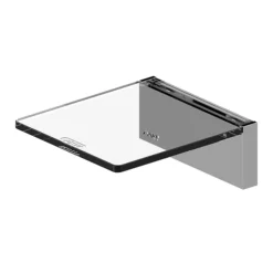 AKW Onyx Small Shelf Chrome