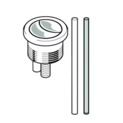 Geberit Dual Flush Button With Rods