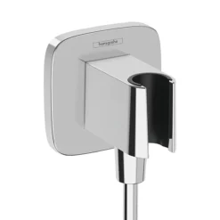 Hansgrohe FixFit Q Wall Outlet With Shower Holder