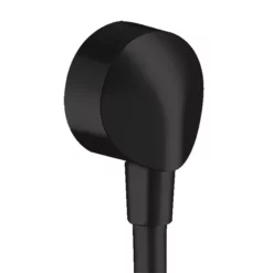 Hansgrohe FixFit Wall Outlet E Without Non-Return Valve - Matt Black