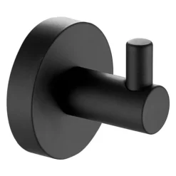 Just Taps Plu JTP Vos Matt Black Single Robe Hook