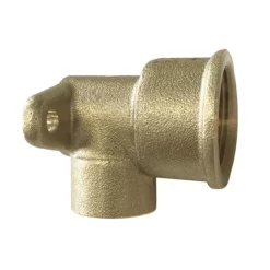 Victorian Plumbing 15mm X 1/2" Wallplate Elbow - End Feed -smedbo shop 30042401detail1