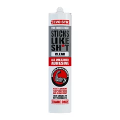 Evo-Stik Sticks Like Sh*t Grab Adhesive 290ml - Clear