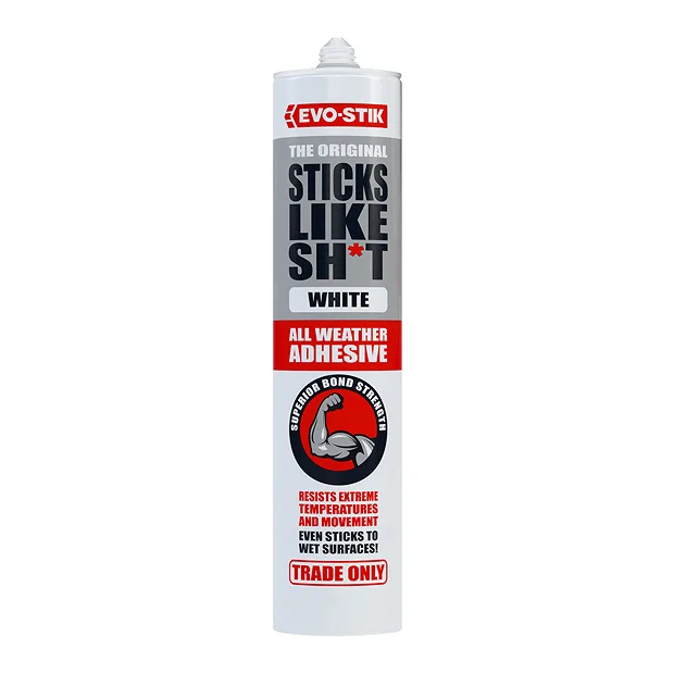Evo-Stik Sticks Like Sh*t Grab Adhesive 290ml - White 1 Evo-Stik Sticks Like Sh*t Grab Adhesive 290ml - White