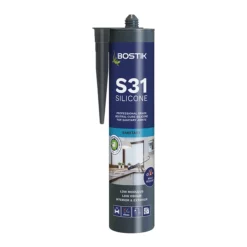 Bostik S31 Sanitary Neutral Cure Silicone Sealant 310ml