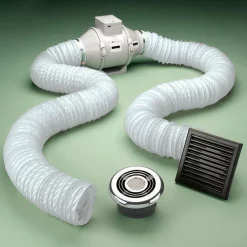 HIB Cyclone White Wet Room Inline Fan -smedbo shop 32600 d2 4