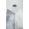 HIB Cyclone White Wet Room Inline Fan With LED Lights - Cool White