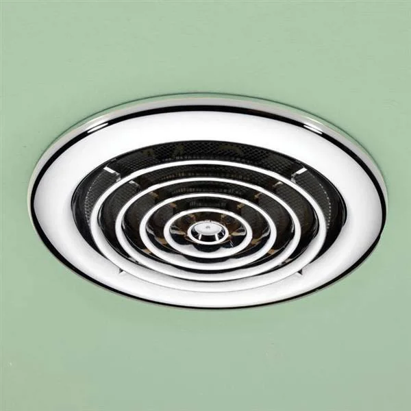 HIB Turbo Chrome Bathroom Inline Fan 1 HIB Turbo Chrome Bathroom Inline Fan