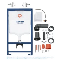 Grohe Rapid SL 1.13m Low Noise Support Frame For Wall Hung WC -smedbo shop 38536001 d2