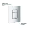 Grohe Skate Cosmopolitan WC Wall Flush Plate