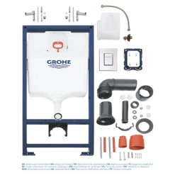 Grohe Rapid SL 1.13m 3 In 1 Set Support Frame For Wall Hung WC