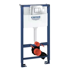 Grohe Rapid SL 0.98m 4 In 1 Set Support Frame For Wall Hung WC