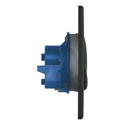 Grohe Start Dual Flush Plate - Phantom Black -smedbo shop 38964kf0 d1