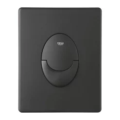 Grohe Start Dual Flush Plate - Phantom Black -smedbo shop 38964kf0 d2