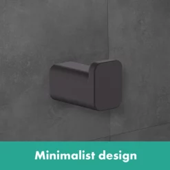 Hansgrohe AddStoris Matt Black Single Towel Hook -smedbo shop 3 41742670