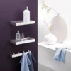 Zack Accessori Zack Linea 26.5cm Bathroom Shelf - Polished Finish